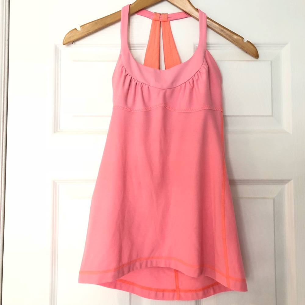 Lululemon tank - coral